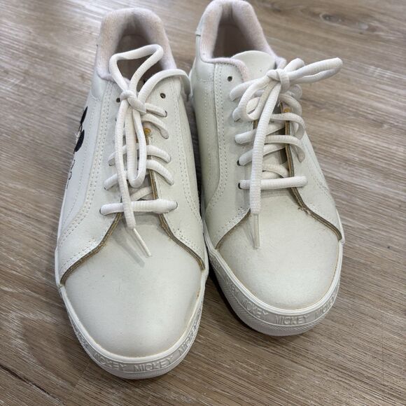 Disney Shoes Womens Size 8 Mickey Mouse Vintage White Sneakers Disney World - Picture 7 of 7